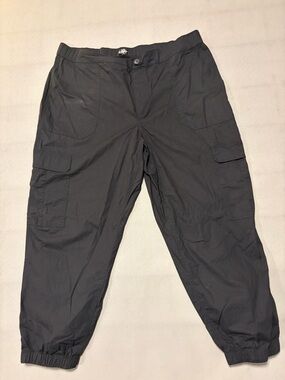Women’s Black Cargo Jogger Pants